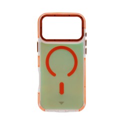 Capa Magnética de Design Camaleon para Apple iPhone 17 Pro/iPhone 18 Pro Laranja
